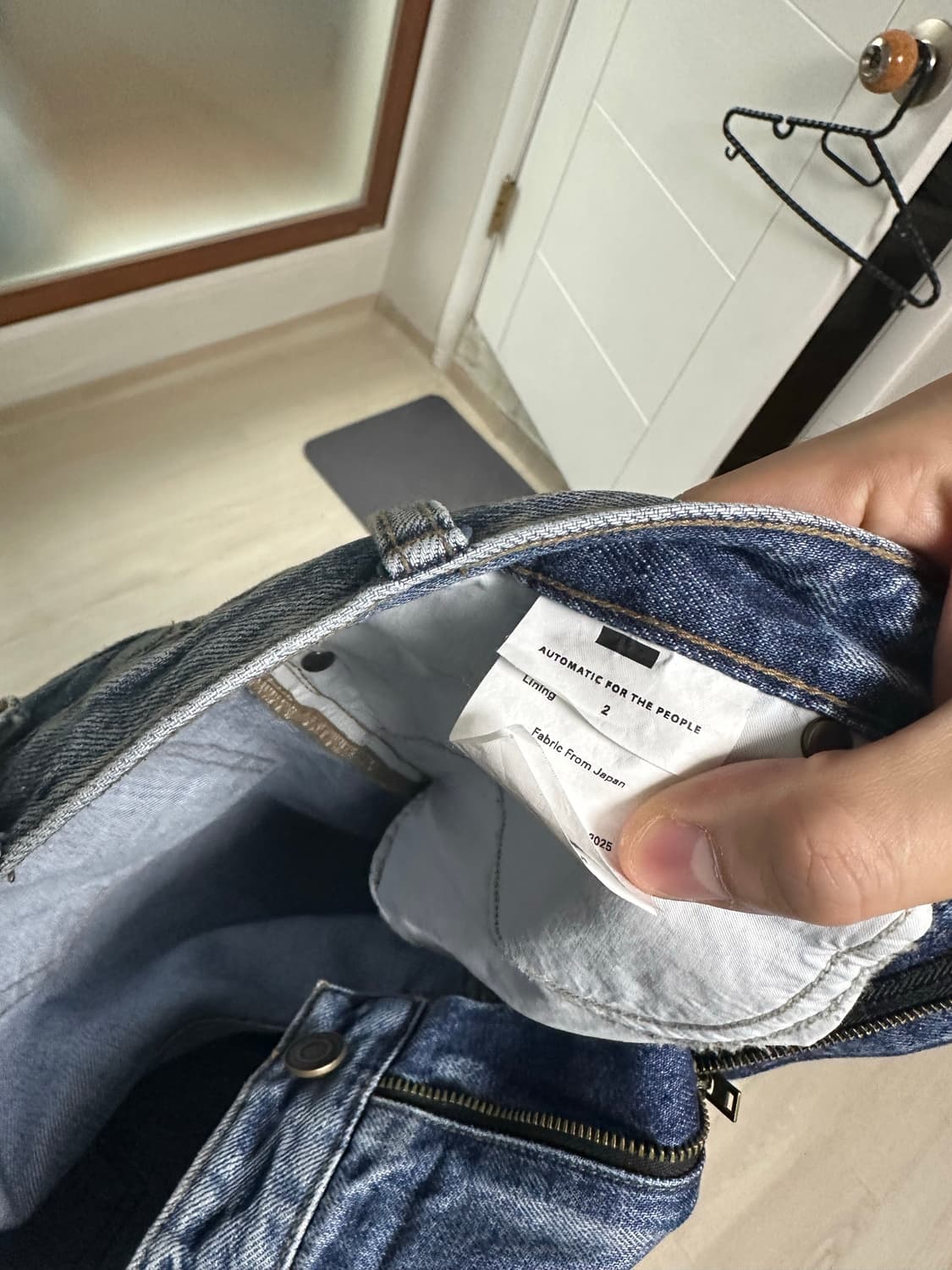 2) 오토메틱포더피플 데님 상품이미지5