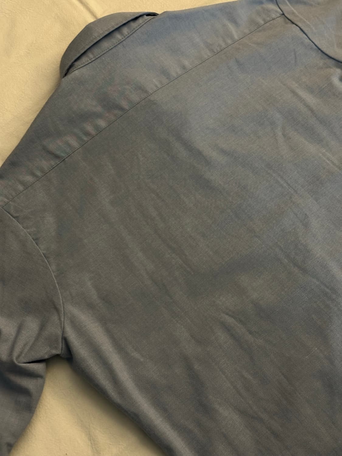 (데드스탁급) US NAVY 미해군 샴브레이 셔츠 상품이미지6