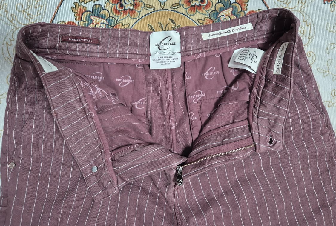 이태리 카모플라주 린넨펜츠/34 상품이미지9