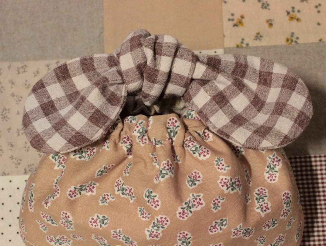 핸드메이드 리본 밴딩 파우치 상품이미지3