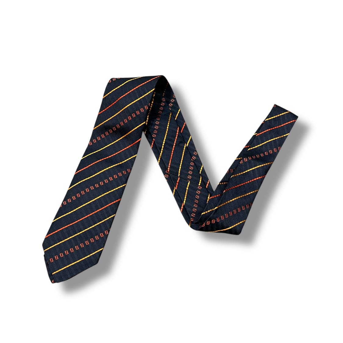  펜디 스트라이프 패턴 실크 넥타이 y14307 상품이미지2