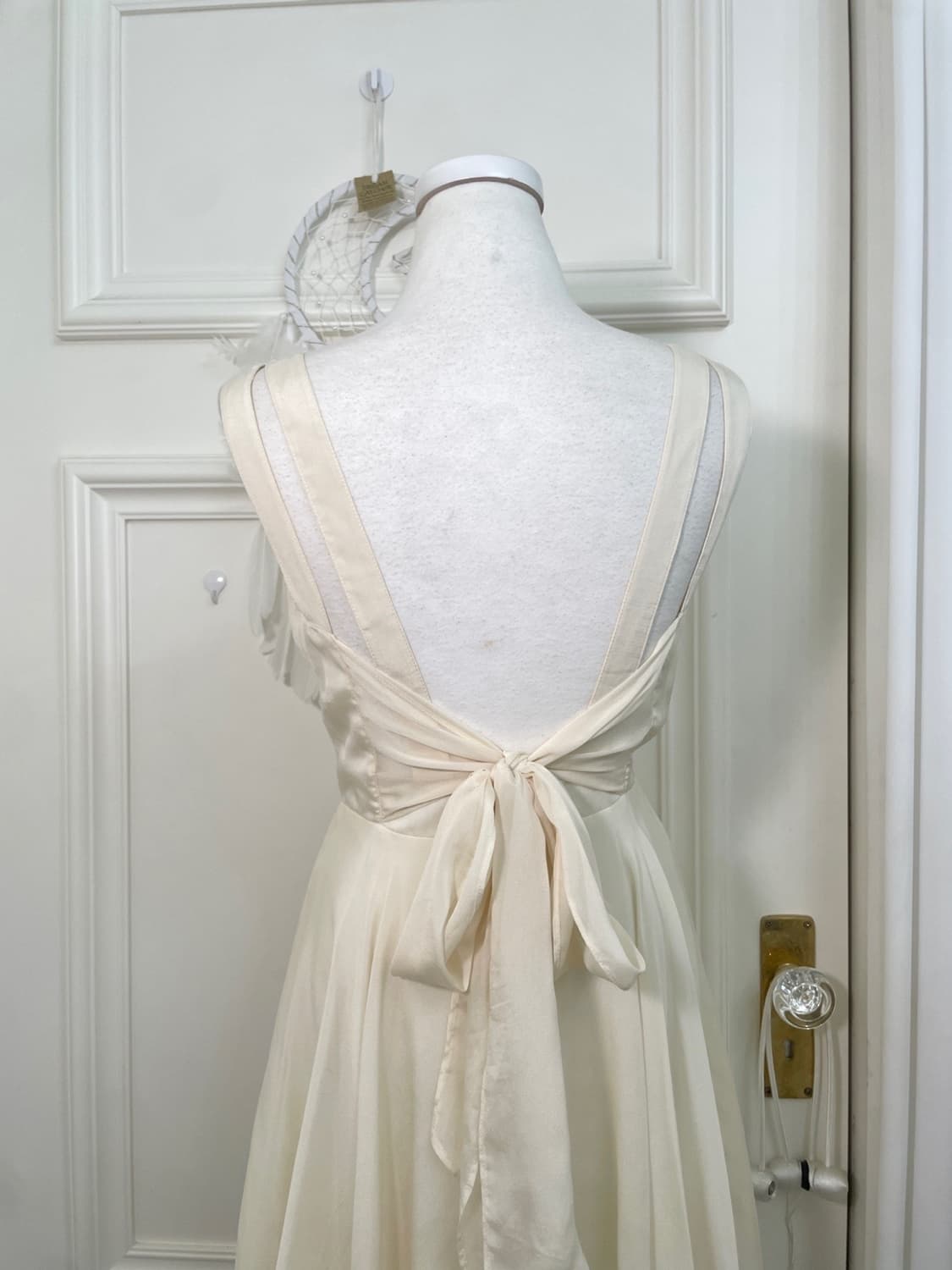 sheer pink lace ruffle bolero&ivory chif 상품이미지10