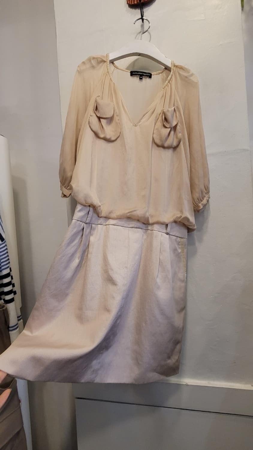 알렉산더맥퀸 실크 원피스 상품이미지2