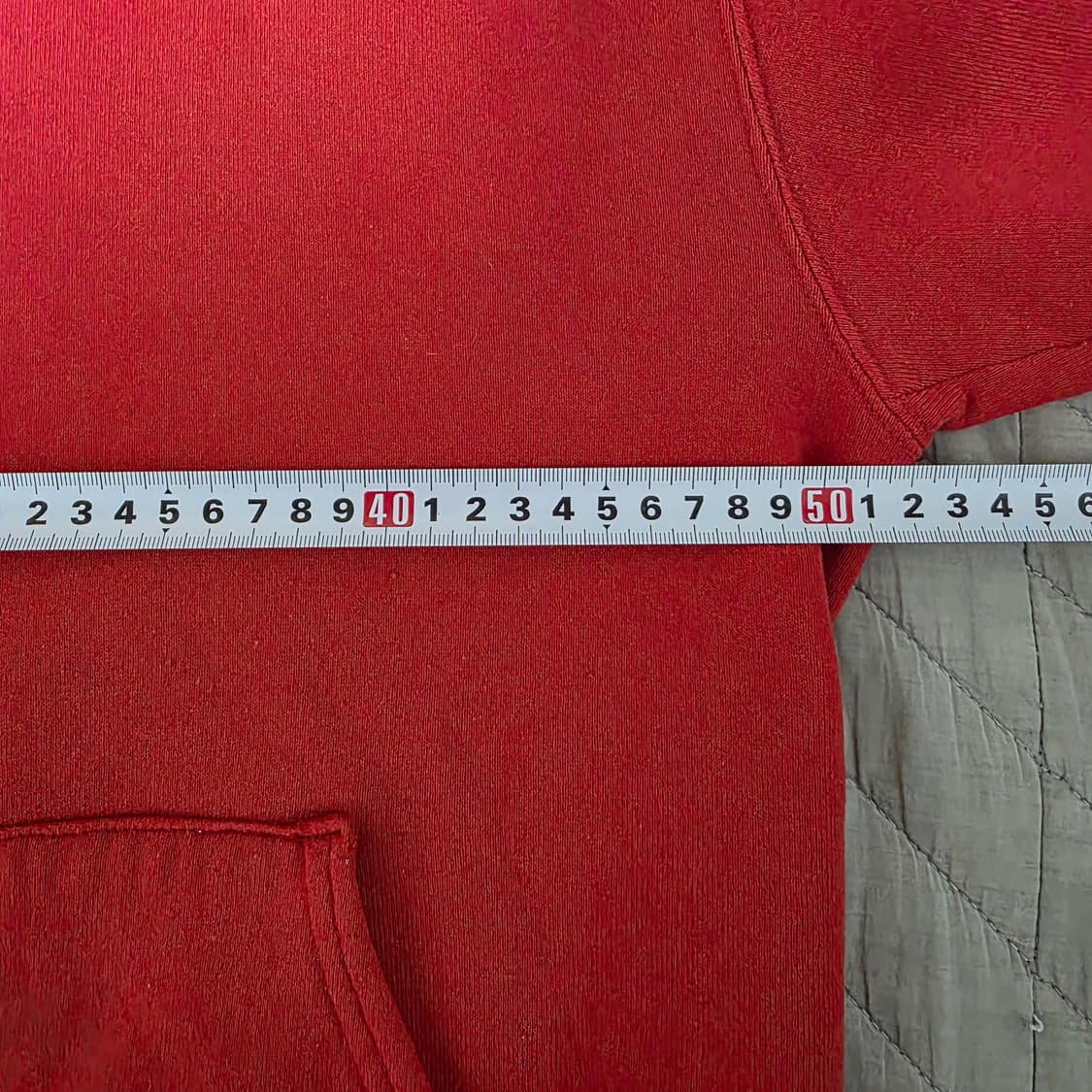 [M] 90s 러셀 애슬레틱 레드 후드집업 상품이미지6