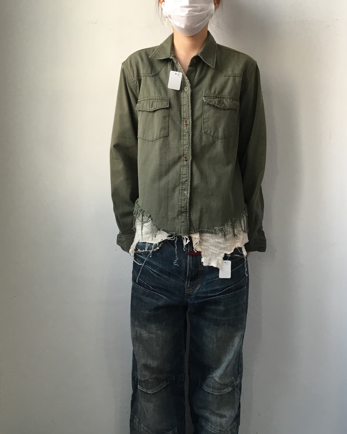 Grunge point shirt 상품이미지7