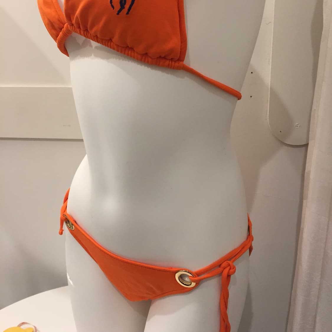 Polo 폴로랄프로렌 빅포니 오렌지 아일렛 비키니 상품이미지3