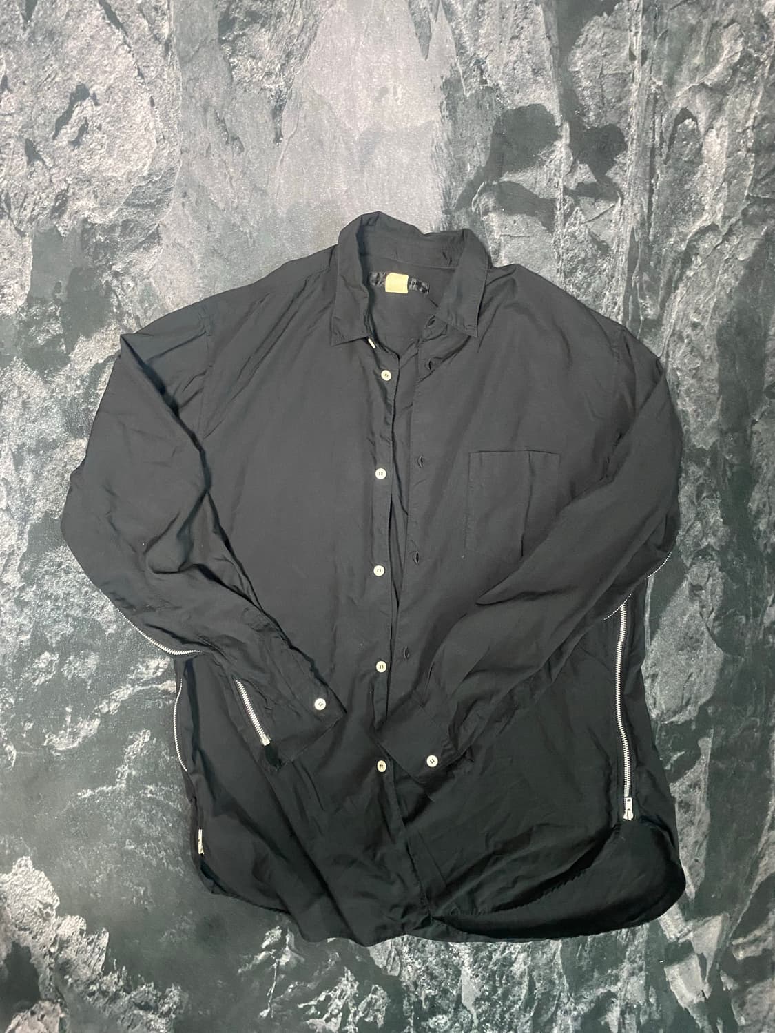 꼼데가르송 셔츠 지퍼디테일 셔츠 상품이미지1