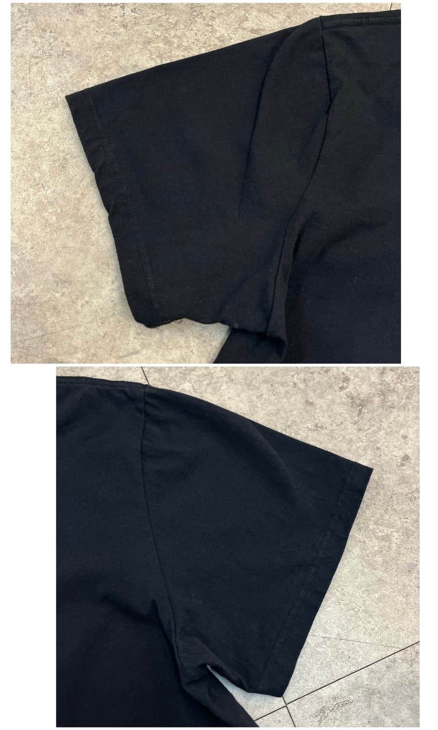 스투시 에잇볼 빅로고 반팔티 블랙 XL #csz3563 상품이미지8