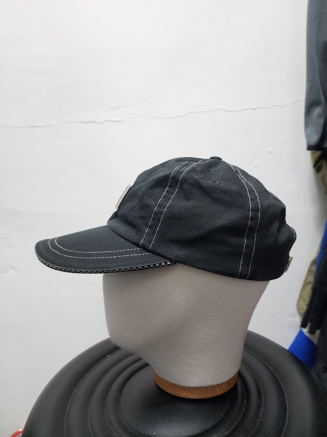 반스 블랙 볼캡  상품이미지2