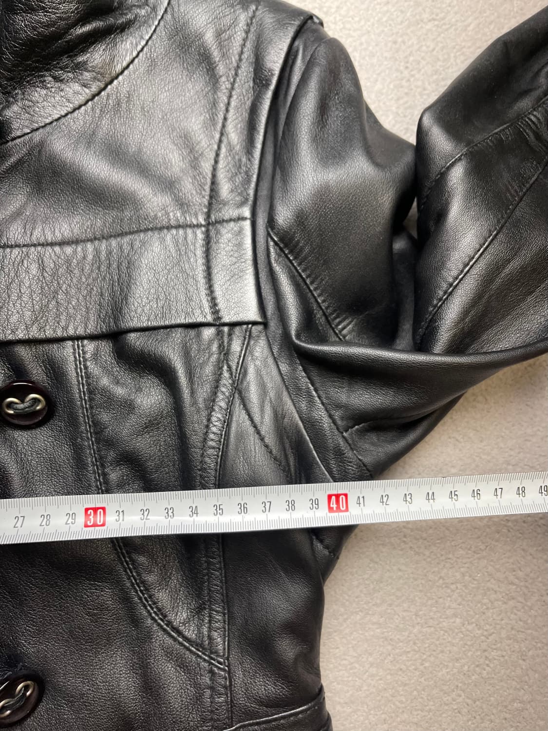 [77] 여성 하이넥 레더자켓 - 양가죽자켓  상품이미지6