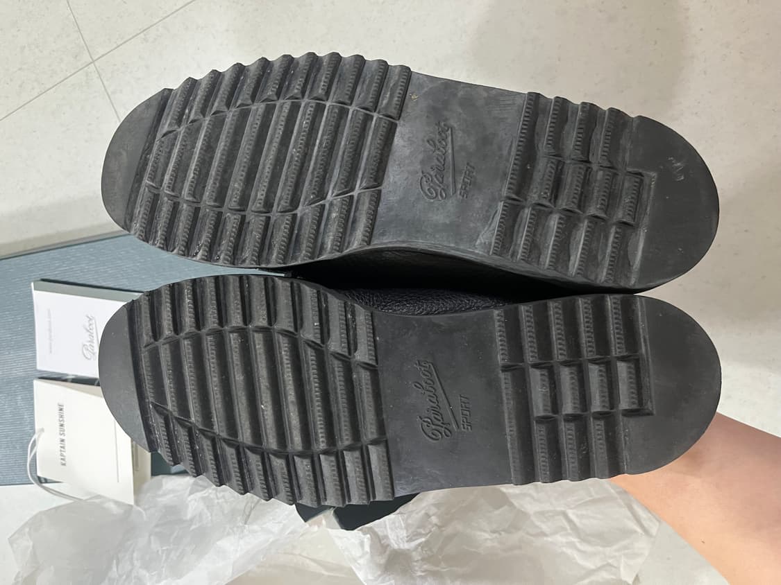 [UK8.5] 파라부트 x 캡틴선샤인 도밍구 그레인레더 상품이미지4