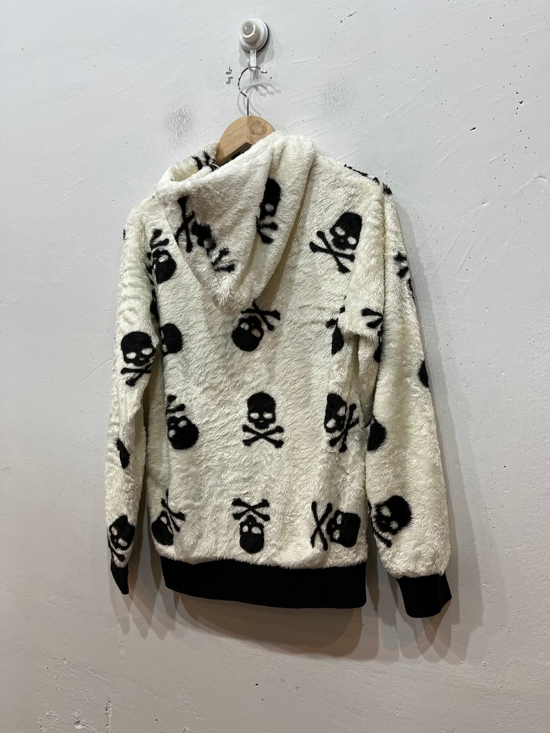 WILD LIFE JPN 스컬 펑크 플리스 후드집업  상품이미지2