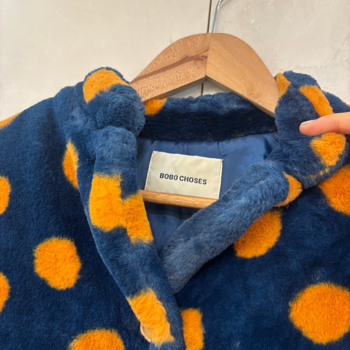 보보쇼즈 도트 퍼 자켓 8y 상품이미지4