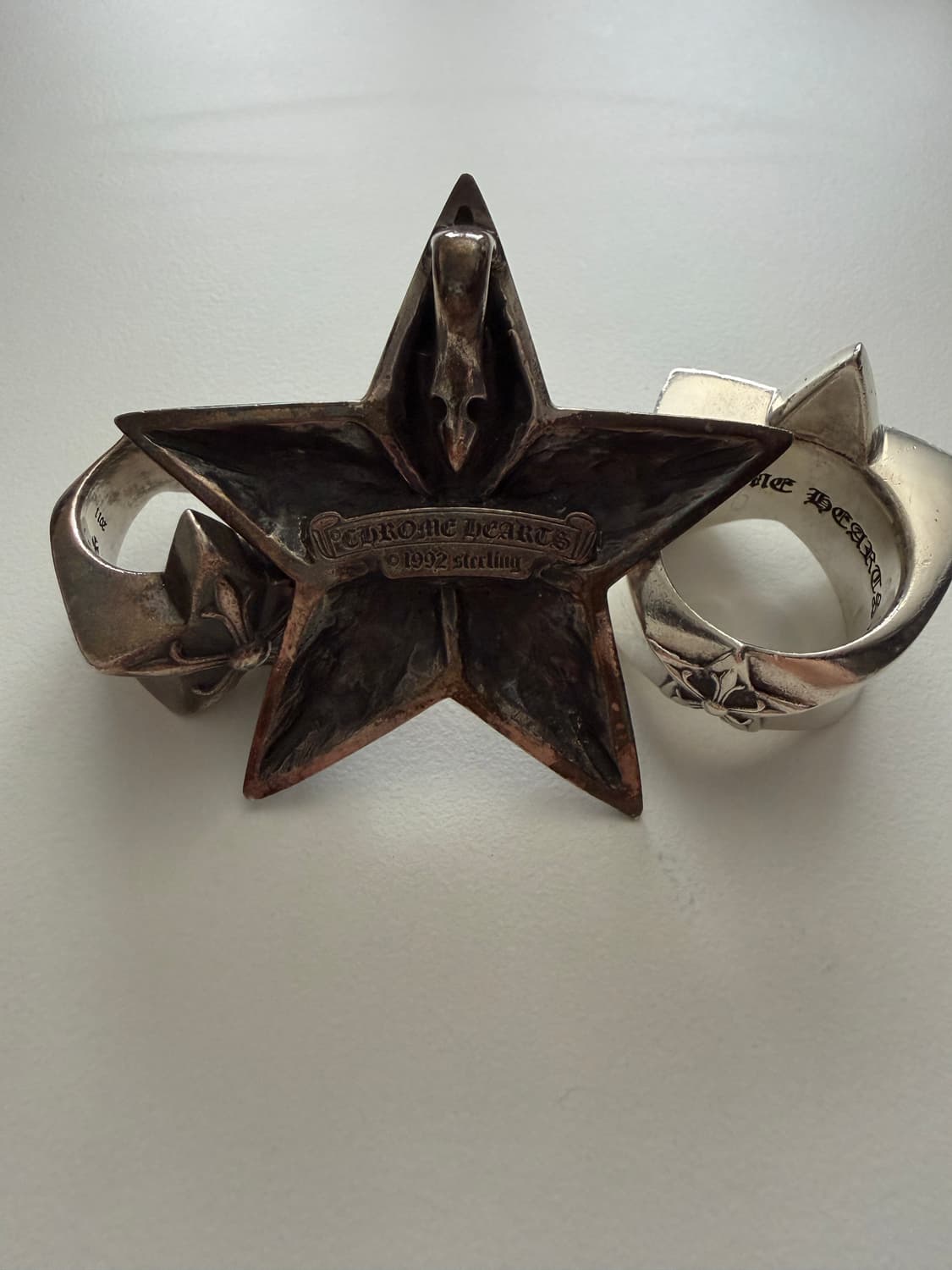 (대여가능) Chrome Hearts 크롬하츠 라지 스타 펜던트/링 상품이미지5