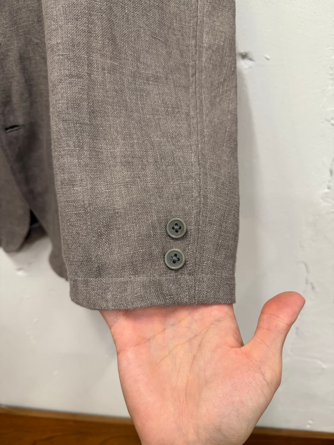 (L) McHenry 맥헨리 100% Linen 3roll2 Jacket 상품이미지4