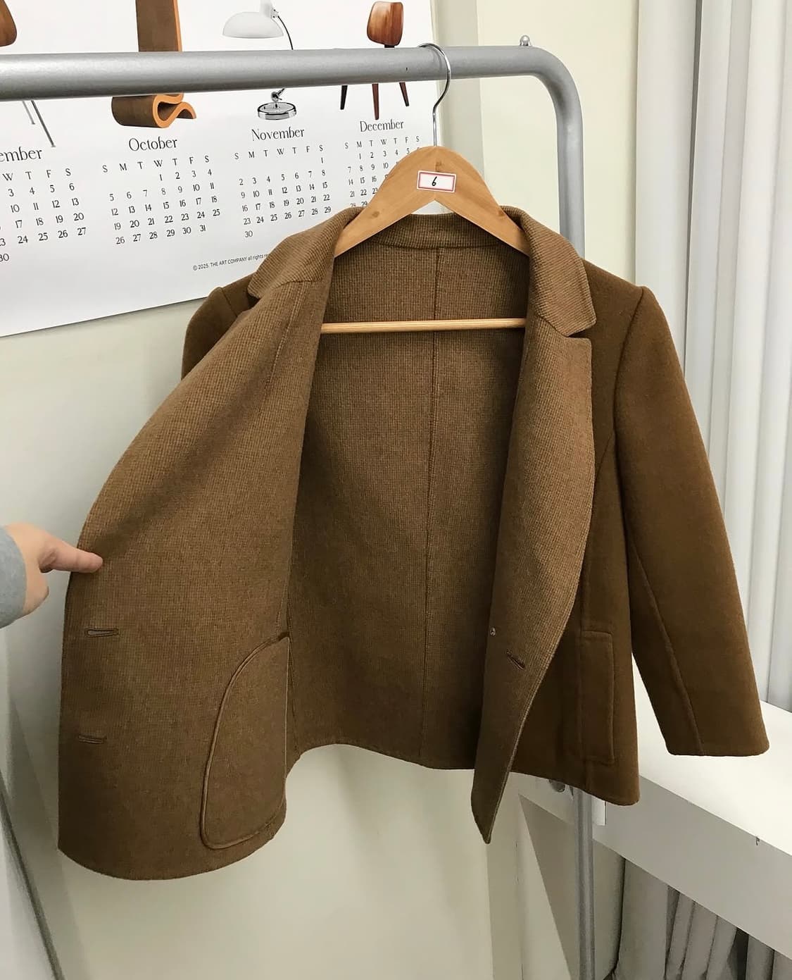 버버리 캐시미어 핸드메이드 자켓 상품이미지2