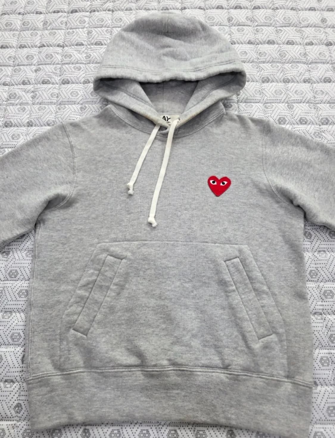 꼼데가르송 PLAY 하트 로고 후드티 ~55 상품이미지5