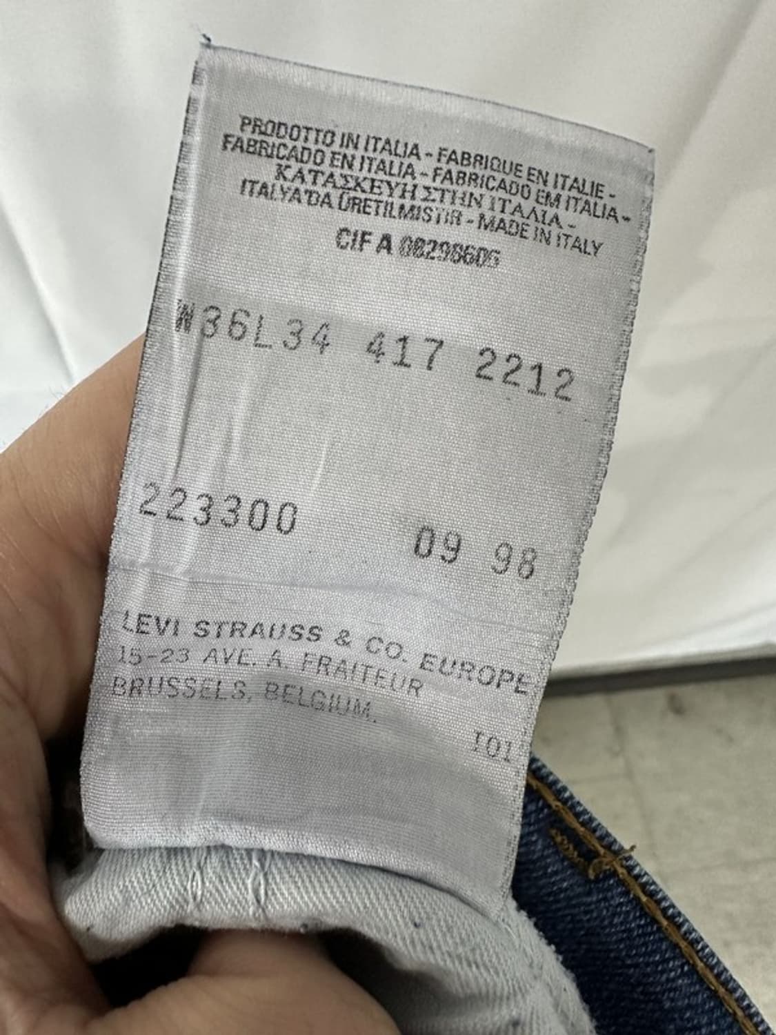 [W31L30] LEVI'S 리바이스646 벨바텀 80s 빈티지오렌지탭 상품이미지8