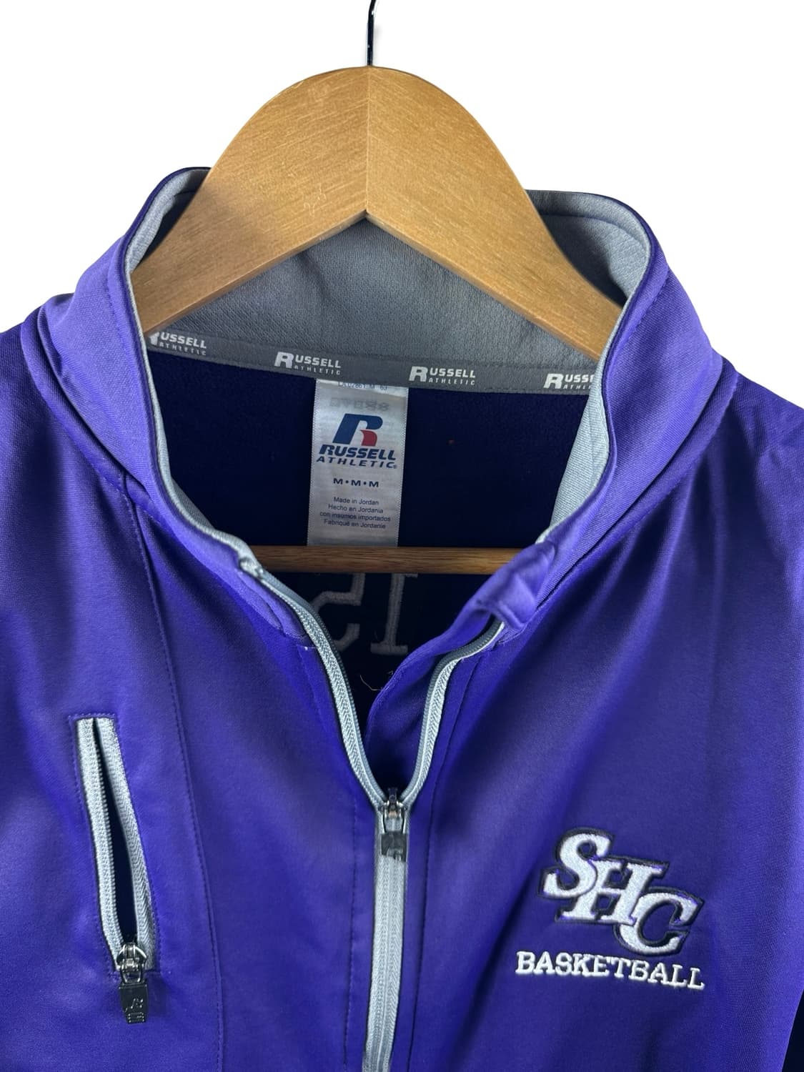  Russell Athletic 퍼플 져지1948 상품이미지3