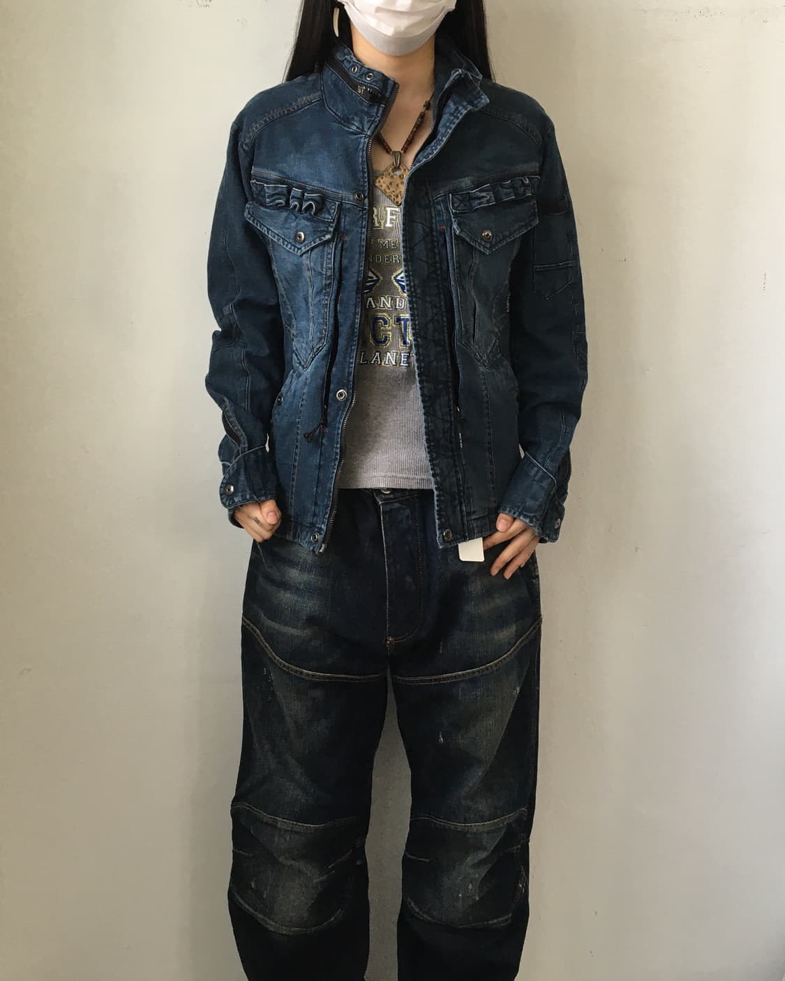 Pocket point high neck jacket 상품이미지8