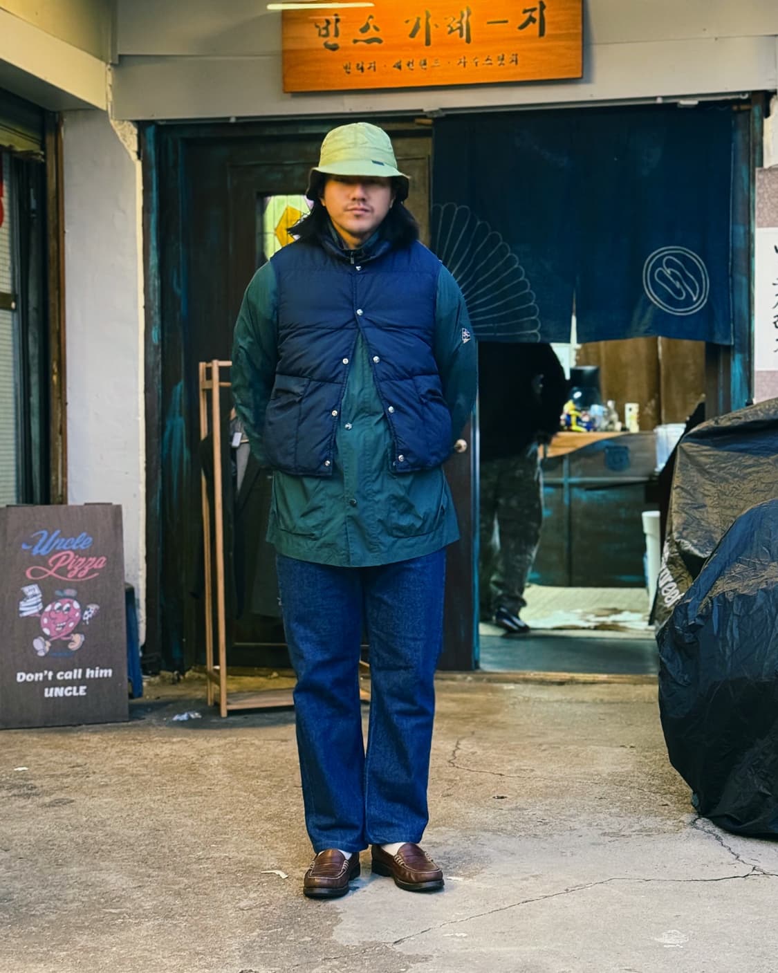 80‘s 울리치 패디드 다운 베스트 M 상품이미지7