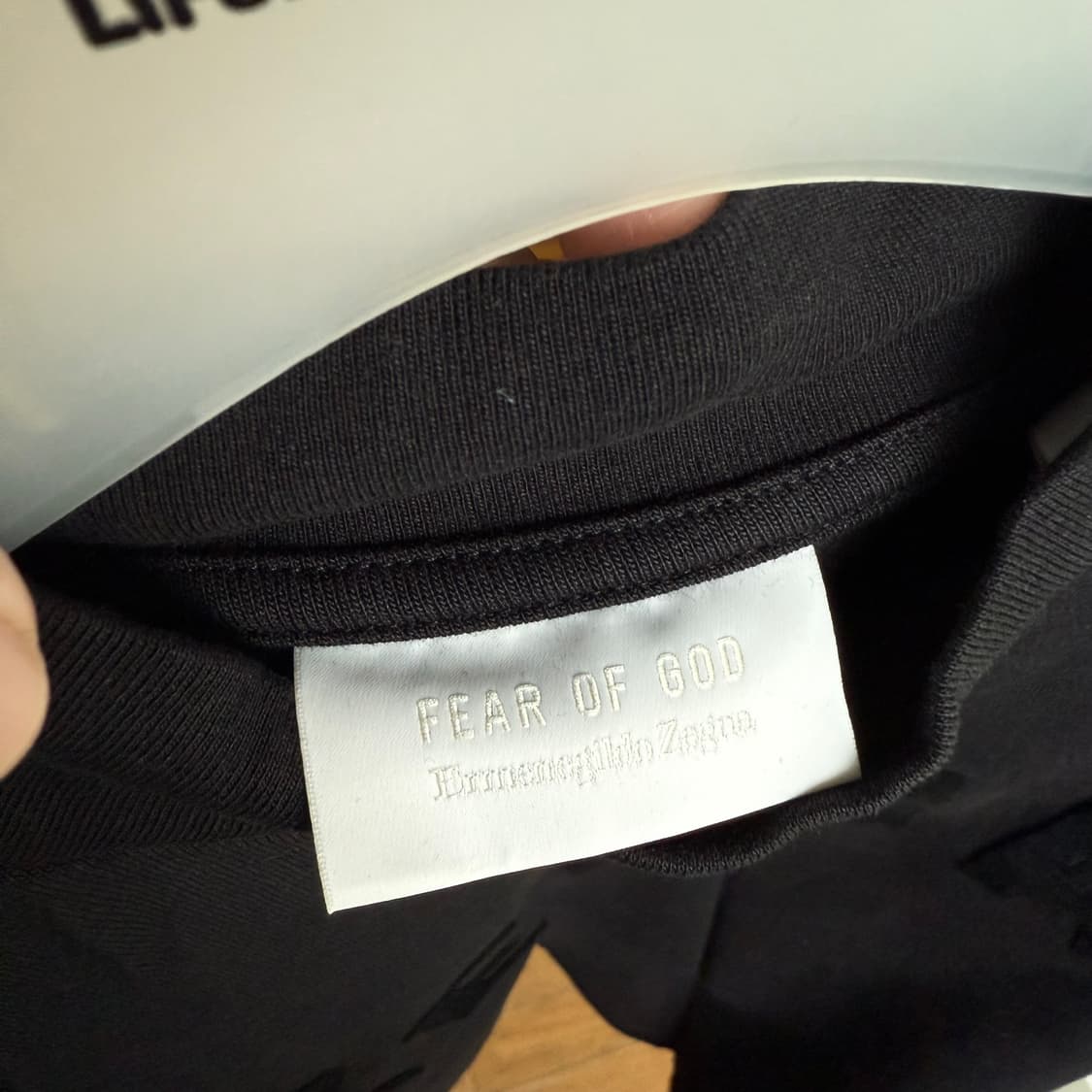 제냐 x 피어오브갓 콜라보 긴팔 티셔츠 XL 상품이미지4