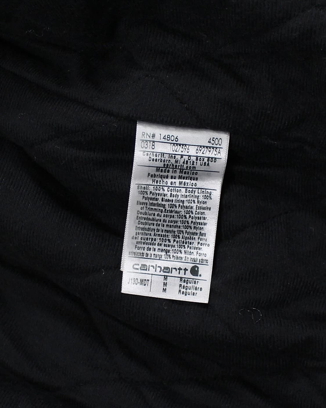 2018 칼하트 J130 MDT 미드나잇 덕 액티브 자켓 상품이미지6