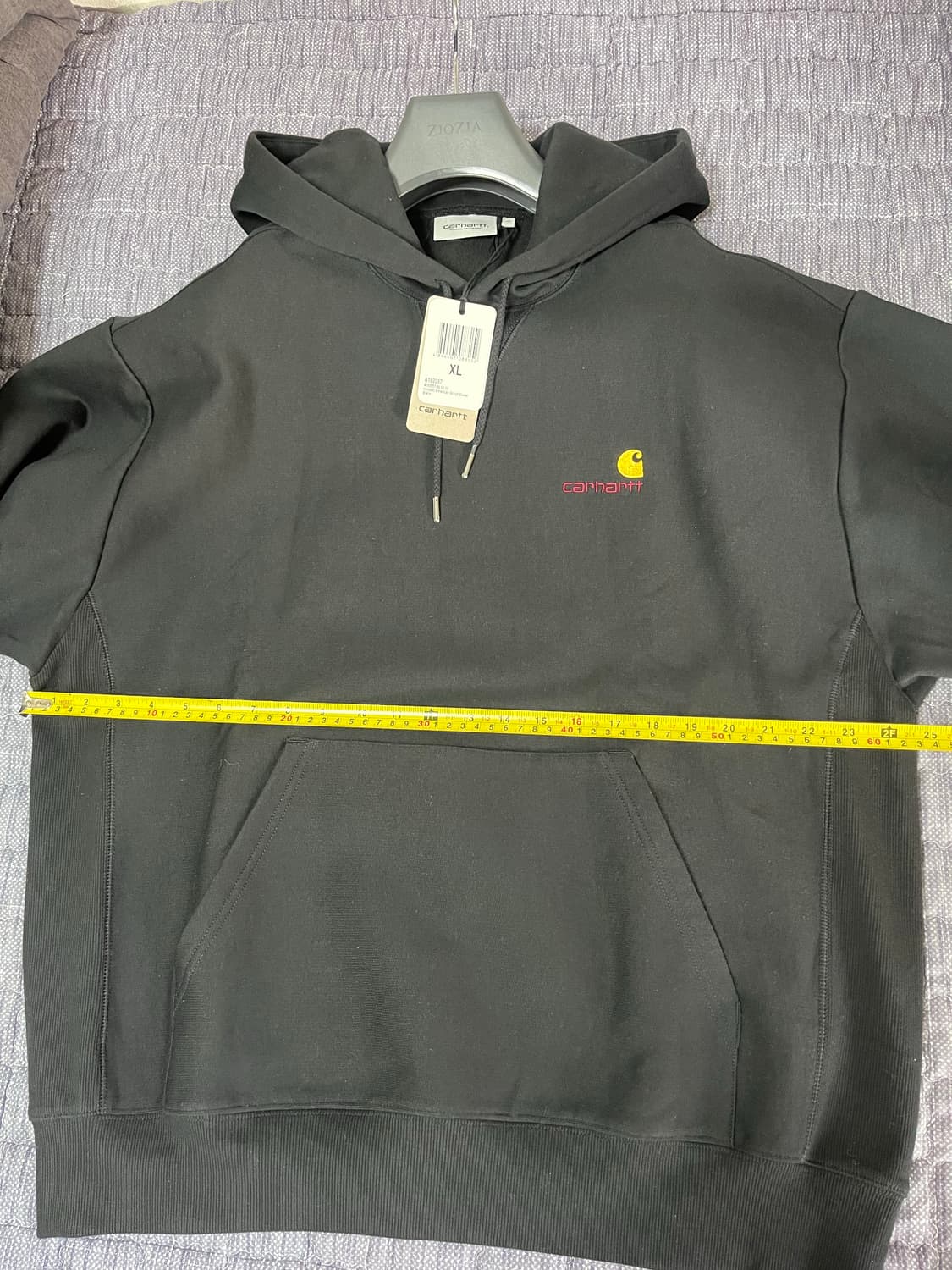 칼하트 wip 후드티 블랙 XL (새상품) 상품이미지6