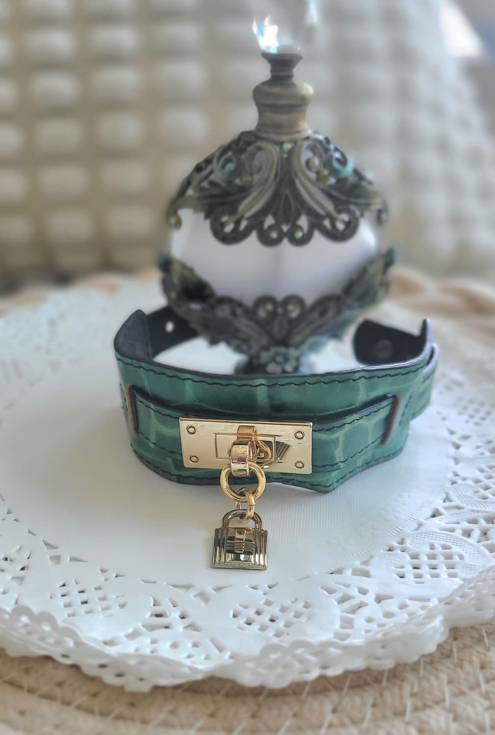 [Archive] THE HEE: Emerald Croco Bangle 상품이미지3