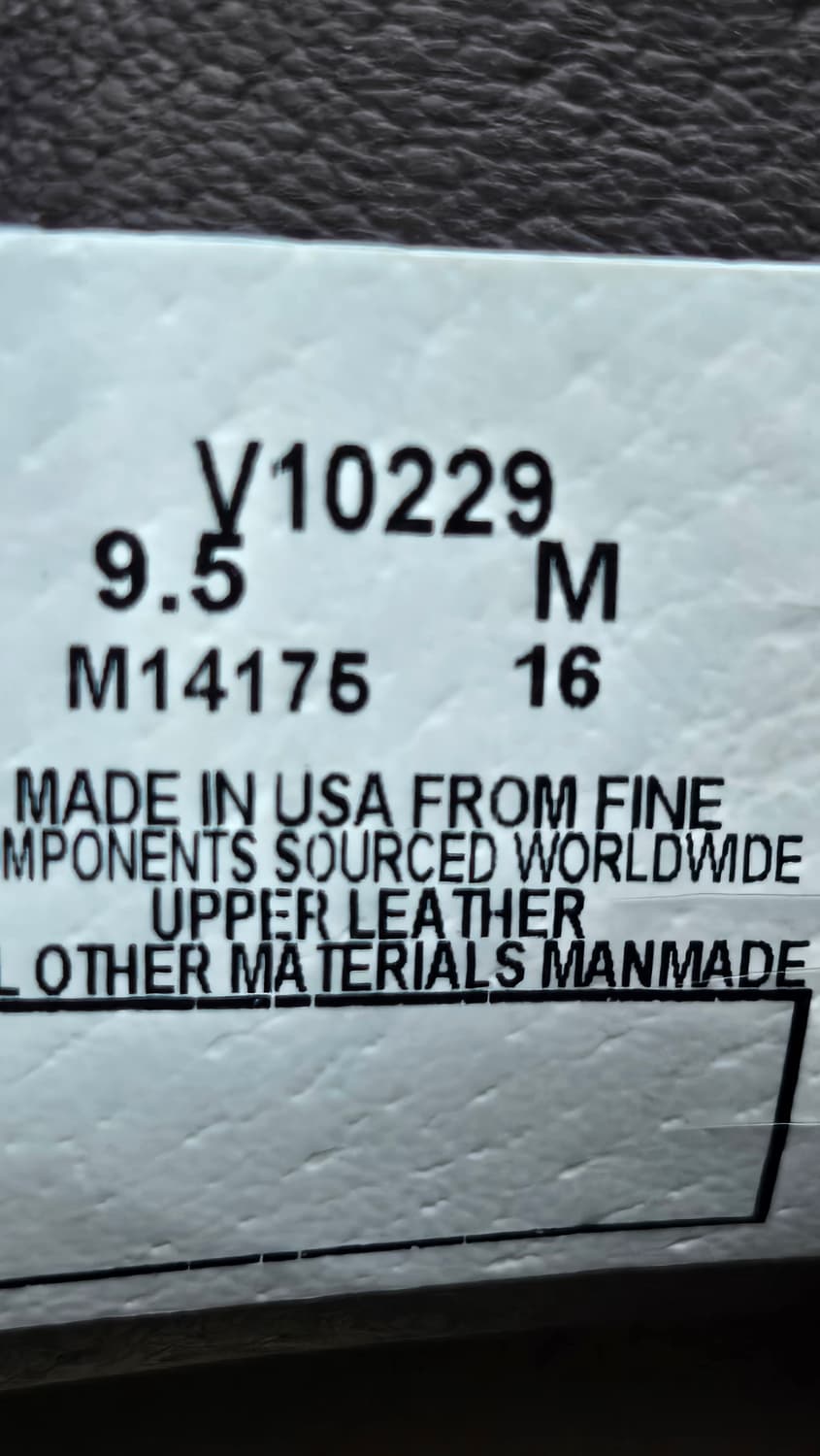 [새상품/USA제조] 빈티지 슈 컴퍼니 스웨이드 데저트 부츠275mm 상품이미지7