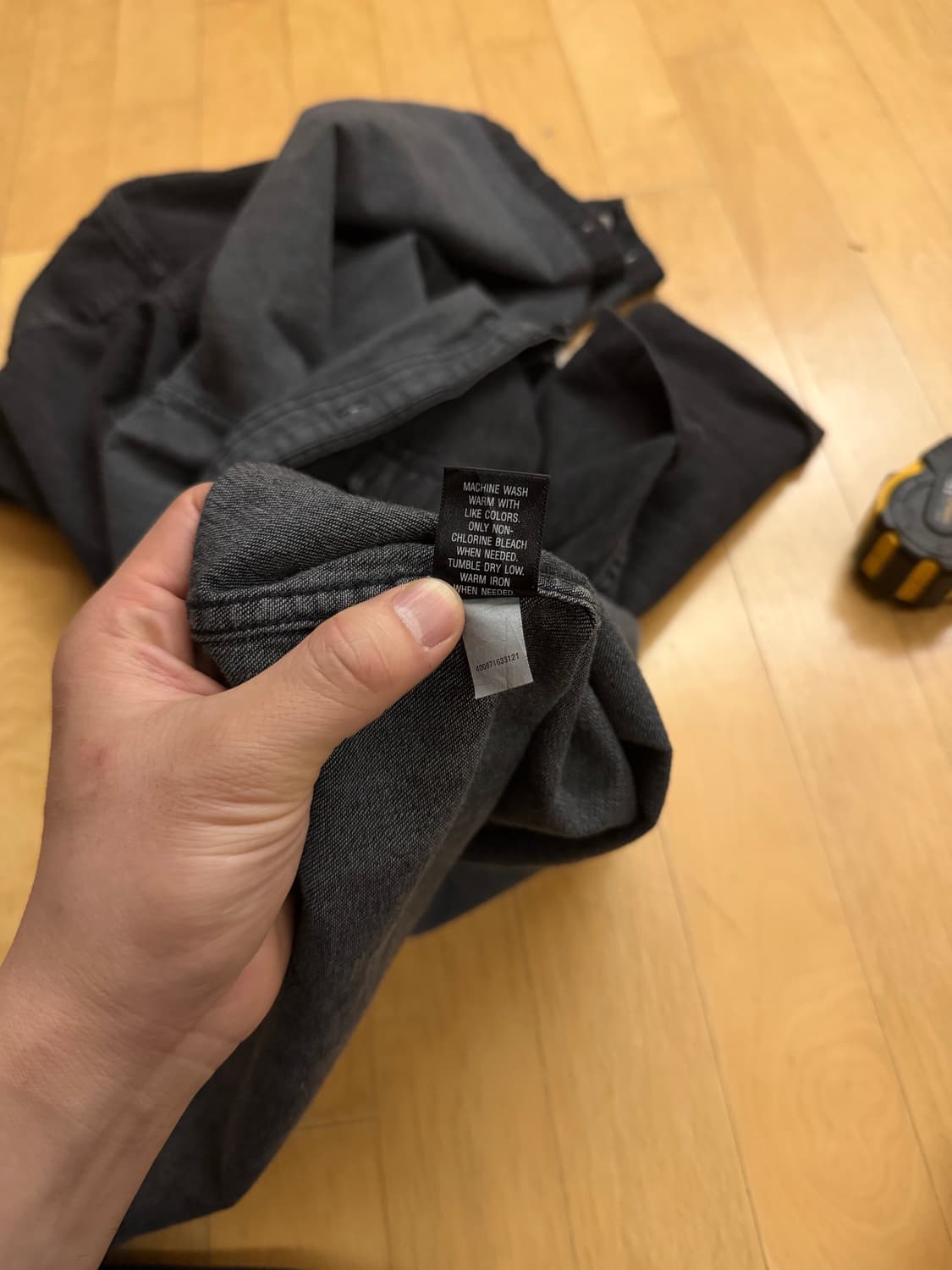 [칼하트] 루즈 핏 미드웨이트 챔브레이 반팔 버튼다운 셔츠 상품이미지5