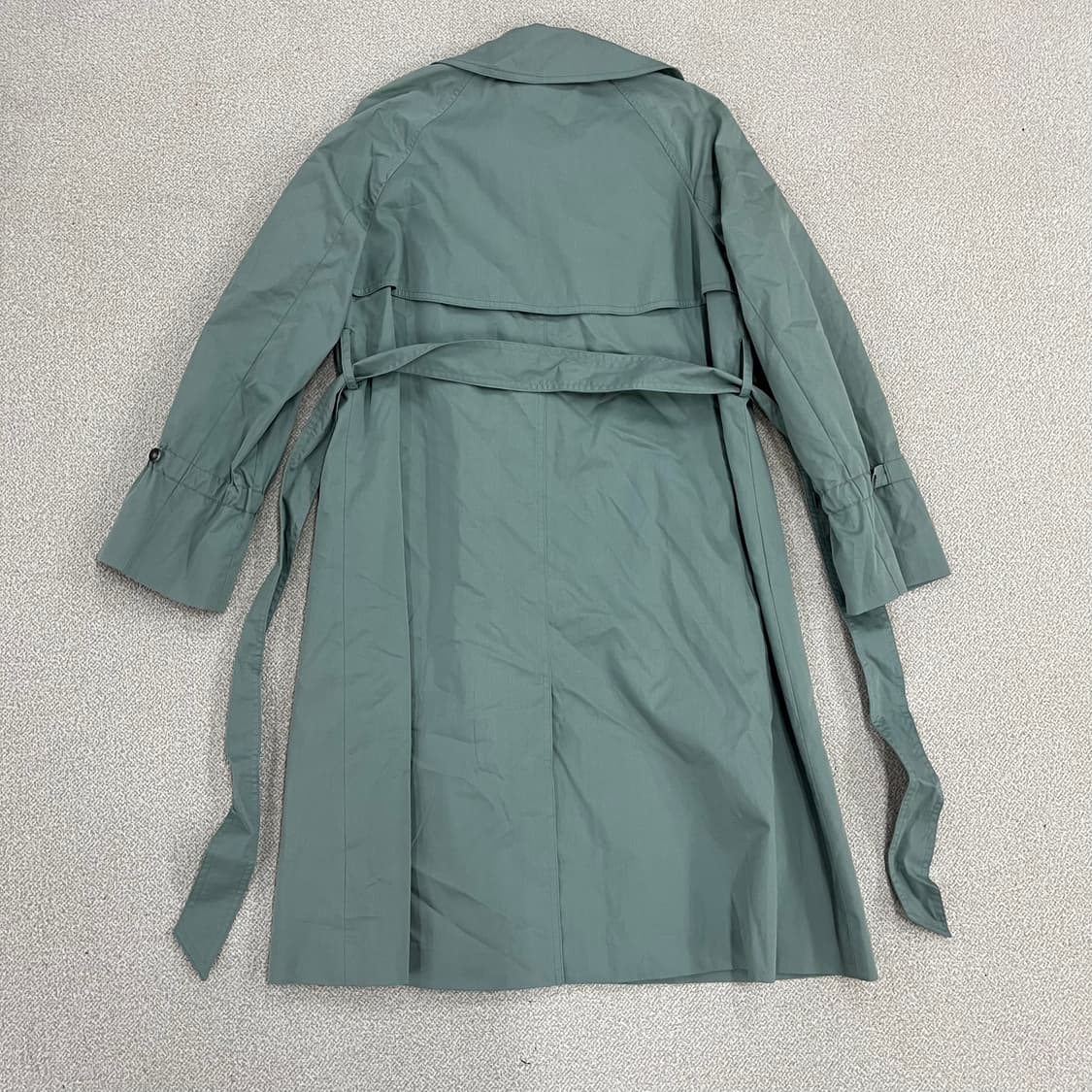 01 새상품 올리브데올리브 트렌치코트 0223M1 상품이미지4