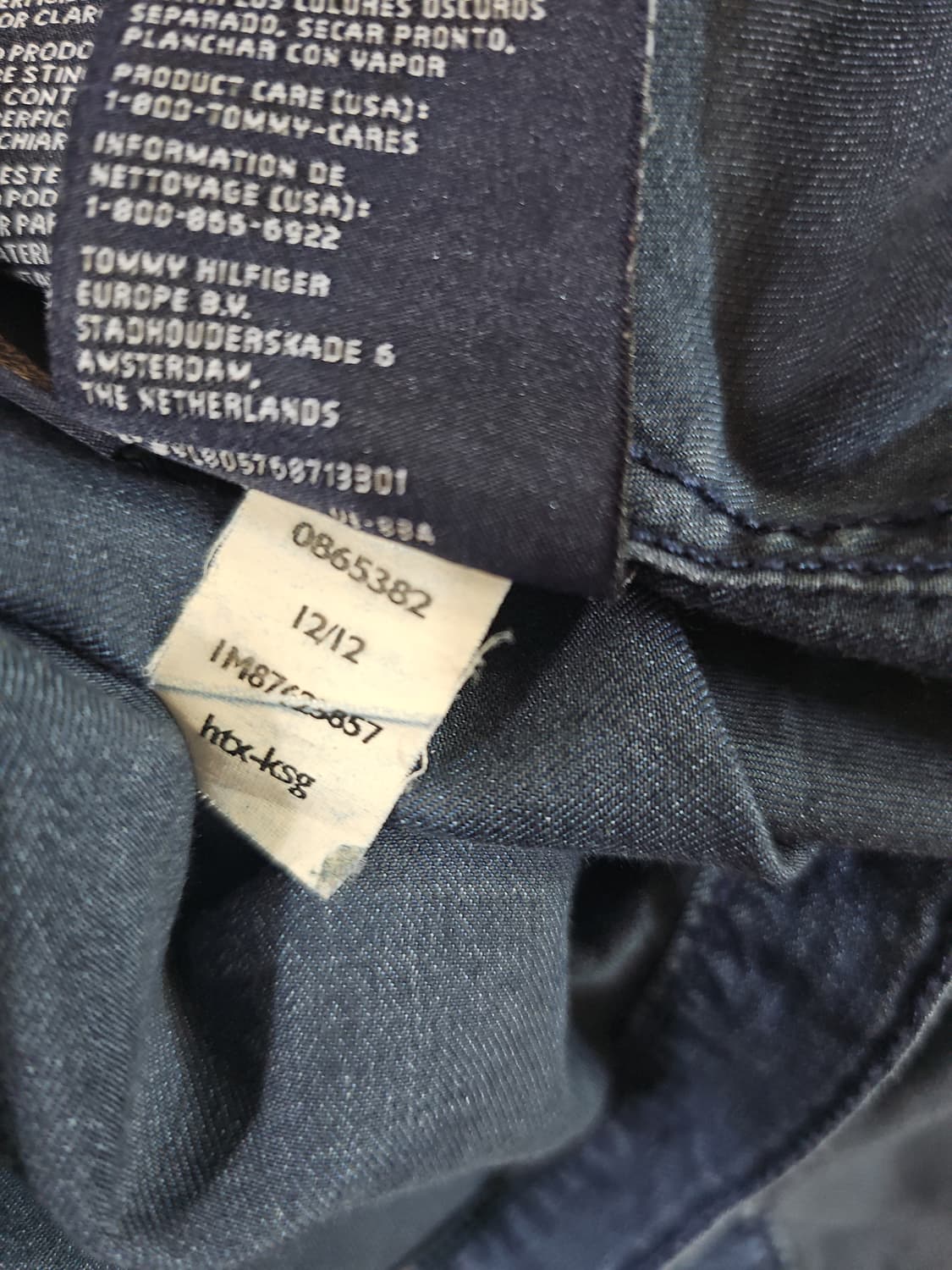 [95] 타미힐피거 국내 수입 정품 여성 빈티지 데님 셔츠 긴팔 남방 상품이미지8