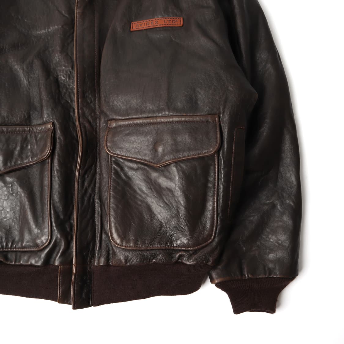 아비렉스 90s ltd 타입 A2 레더 자켓 상품이미지3