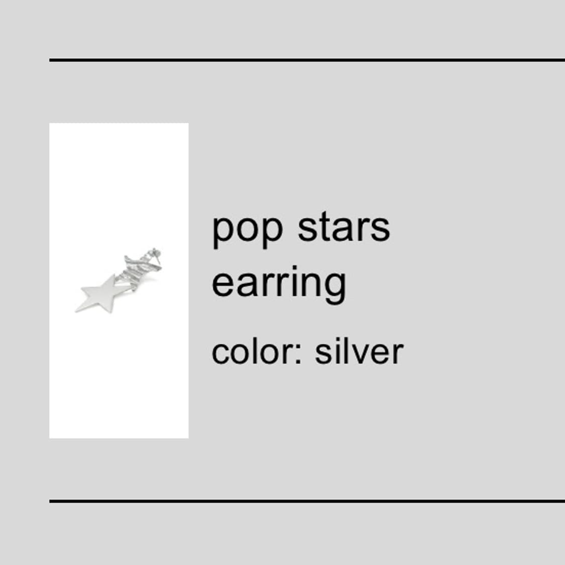샵페어리 팝 스타 이어링 상품이미지3