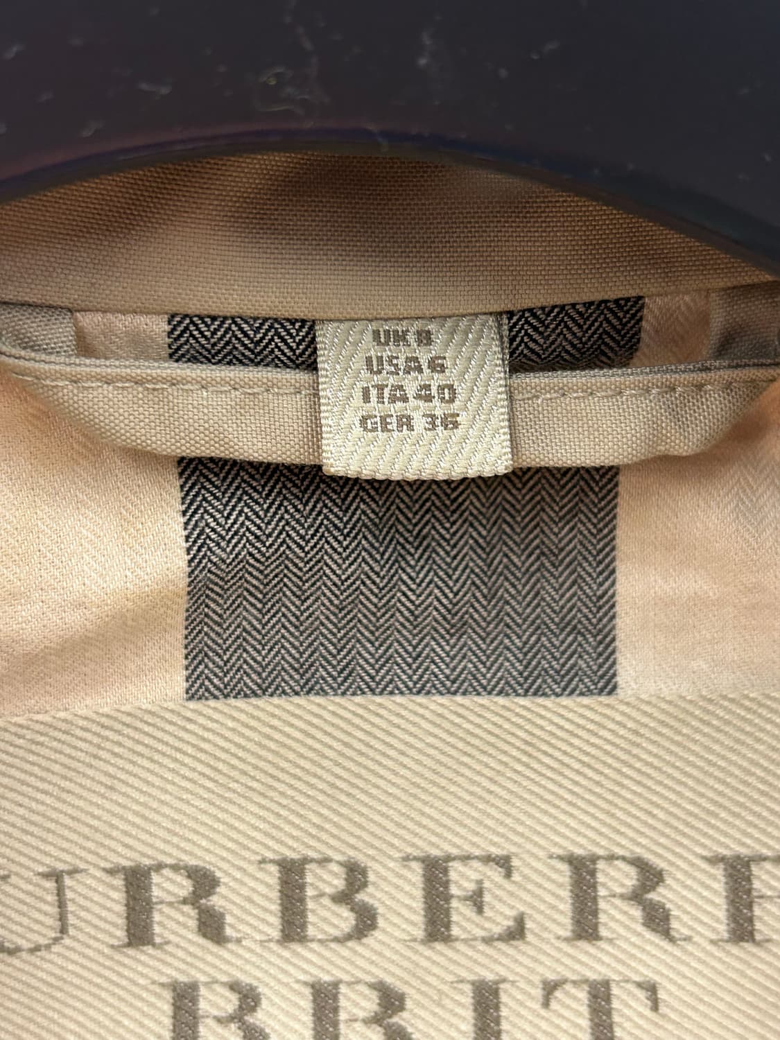 버버리 브릿 베이지 트렌치 코트 상품이미지6