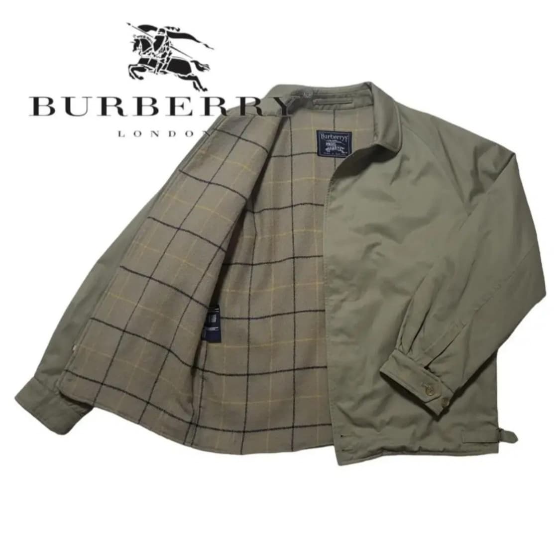 (L) 버버리 바라쿠타자켓 버버리자켓 버버리블루종자켓 상품이미지1