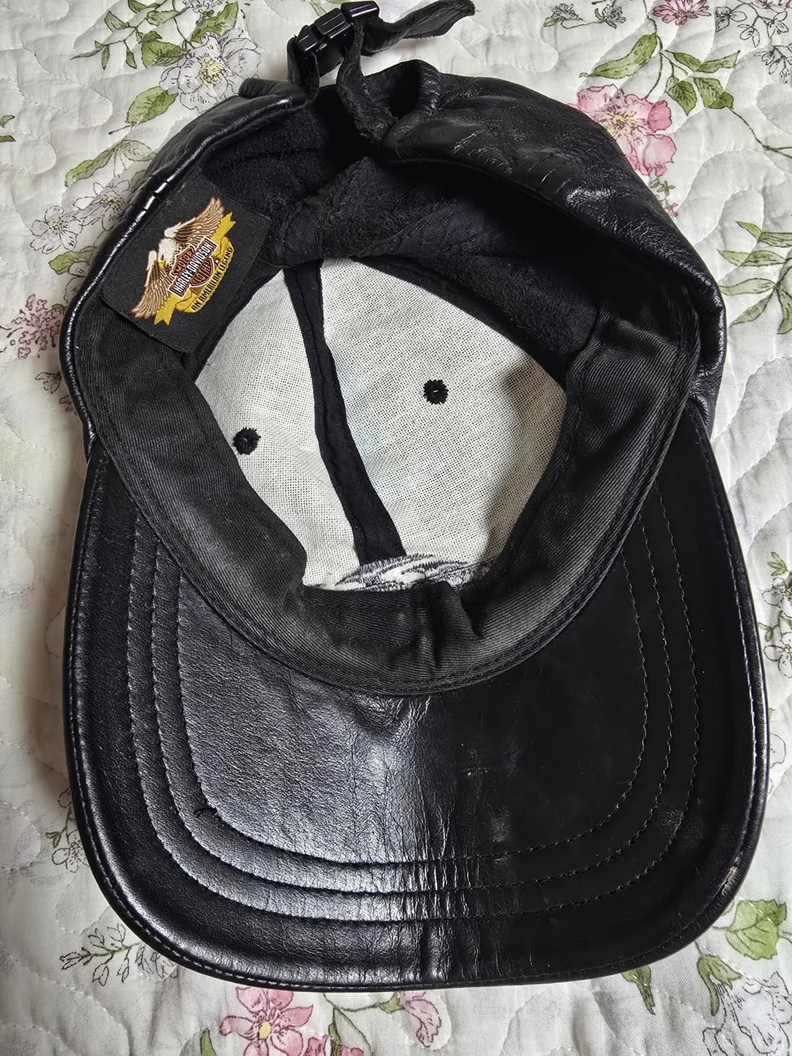 할리데이비슨 가죽 모자 상품이미지2