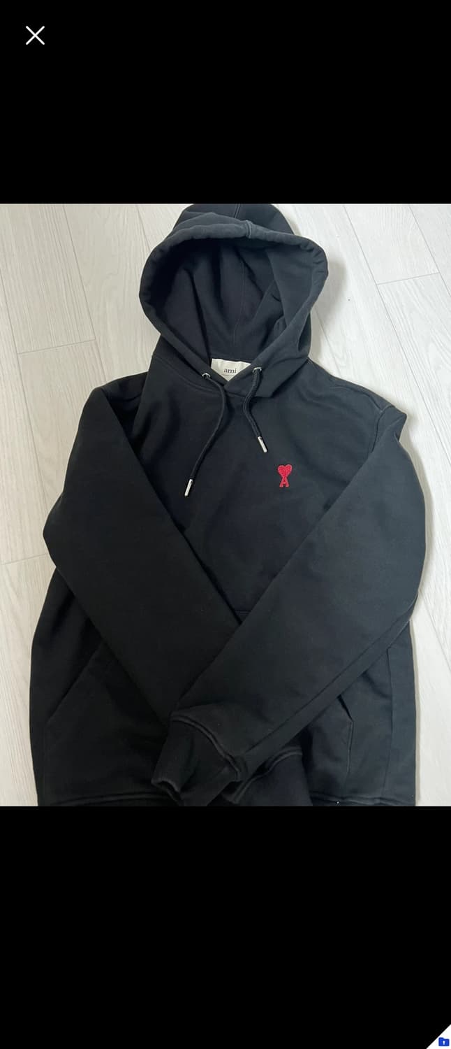 아미 하트 로고 후드티 상품이미지1