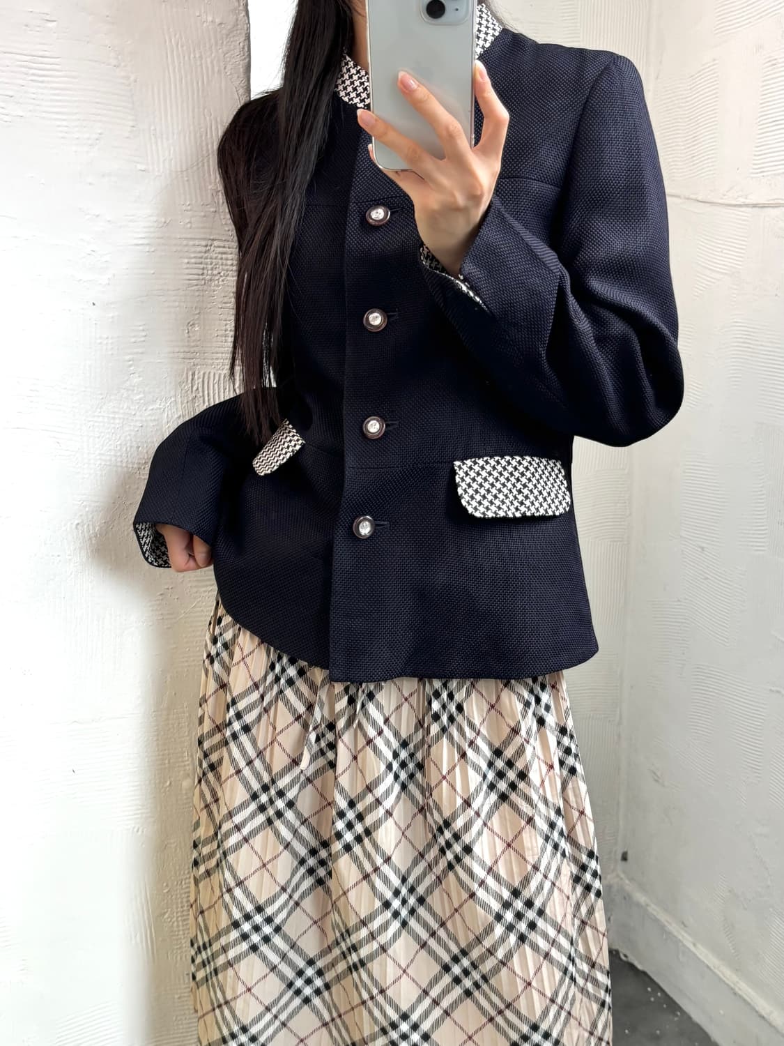 Courreges 꾸레쥬 딥네이비 자켓  상품이미지1