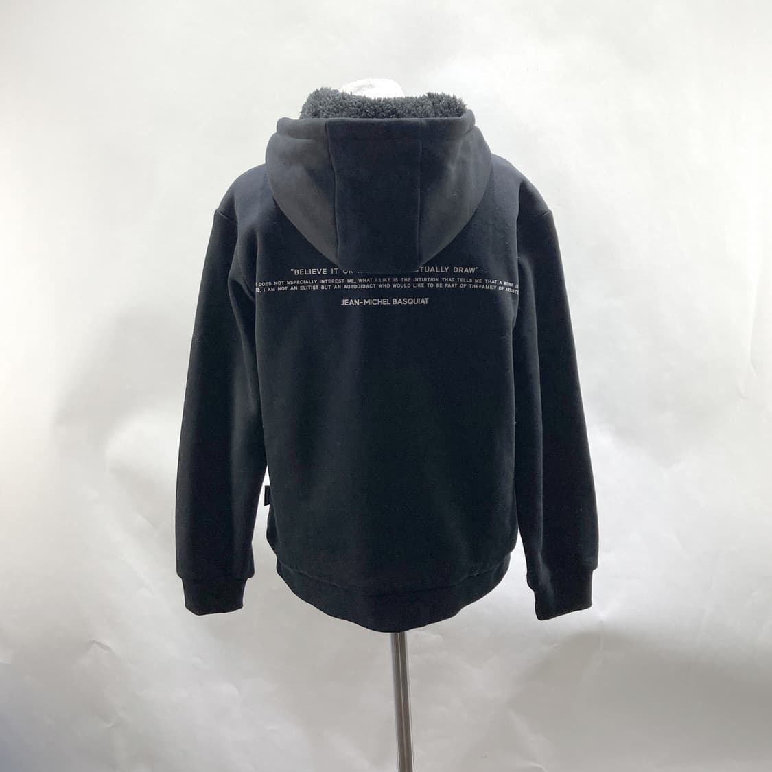 장미쉘바스키아 2022 여성뽀글이후드집업 90  상품이미지3