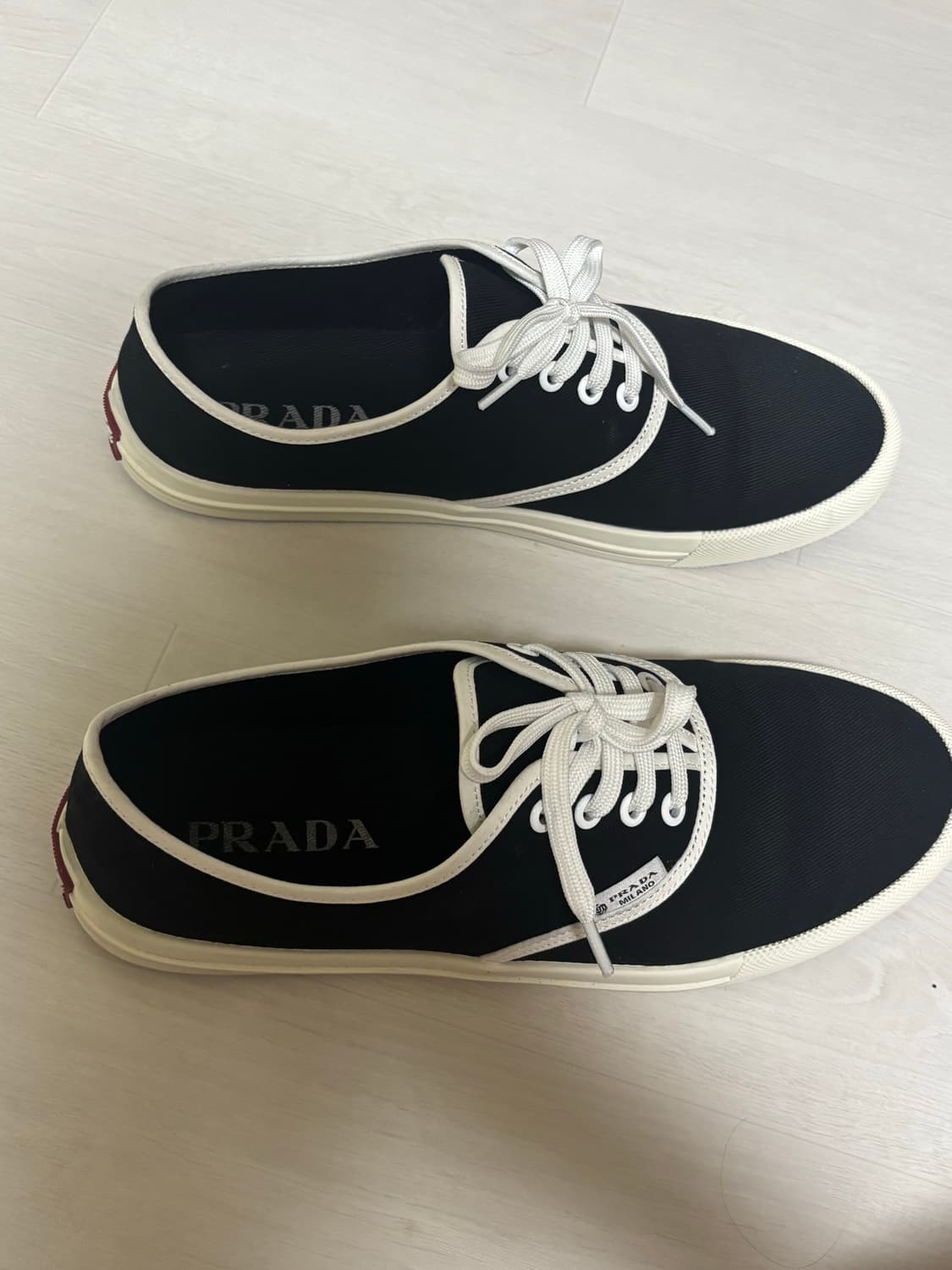 Prada 26ss drill fabric sneakers 상품이미지4