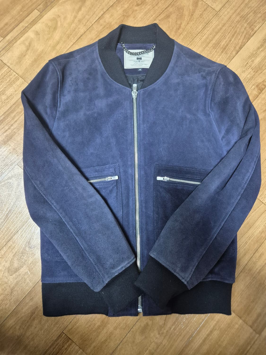 고스트테일러 소가죽 스웨이드 자켓 M 상품이미지5