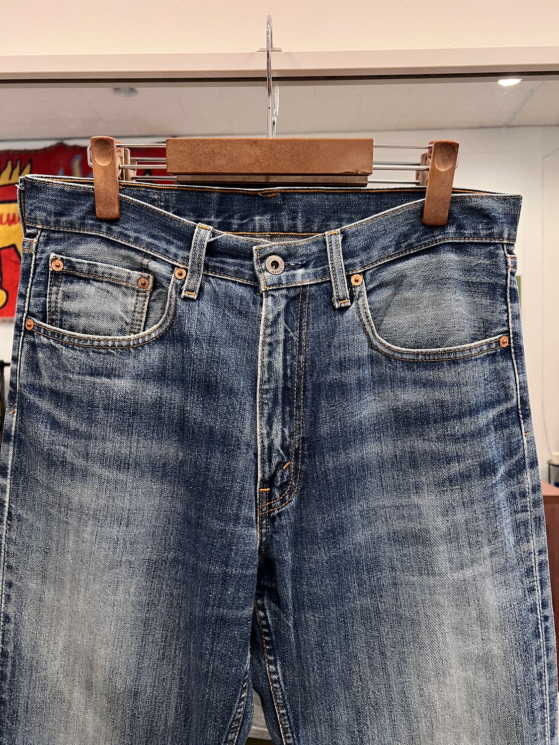 00s Levis 리바이스 502 데님 팬츠 (32inch) 상품이미지3