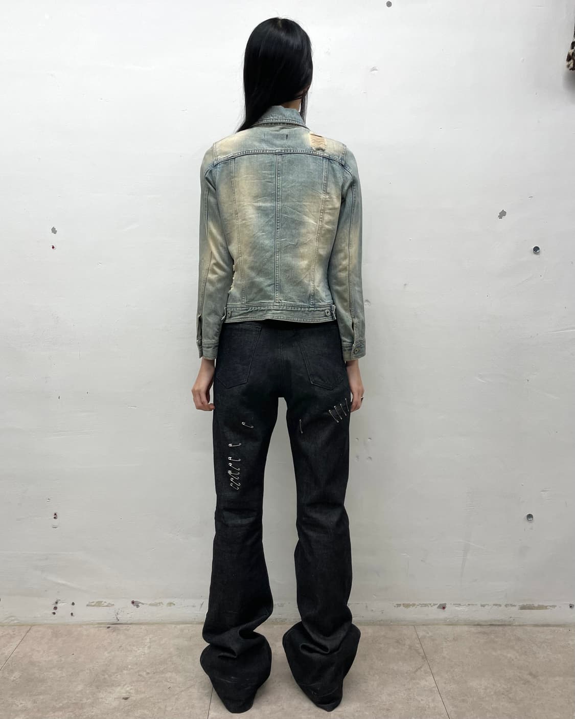 chu xxx cubic denim jacket  상품이미지5