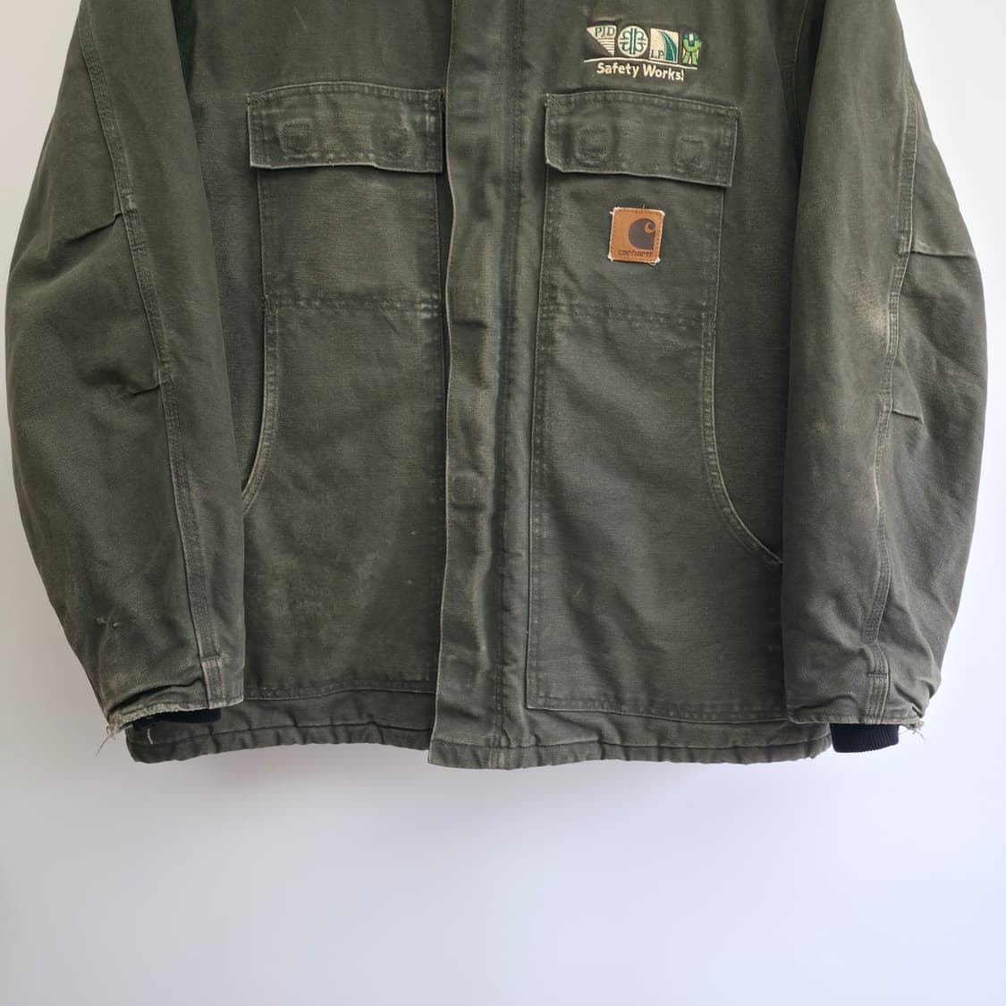 [XXL] 칼하트 C26 모스그린 워크 자켓 상품이미지3