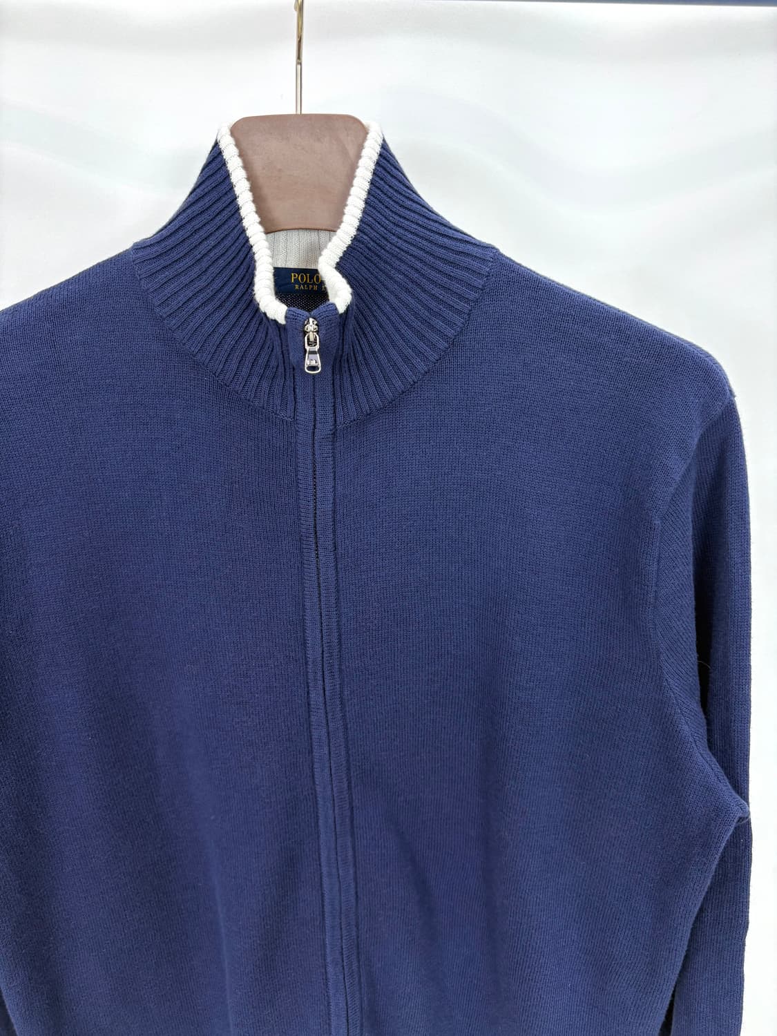  [L]폴로 골프 네이비 집업 CK9803 상품이미지5