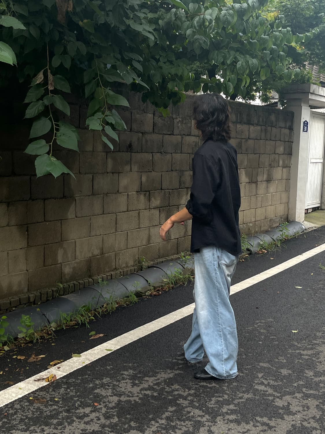 앵글런 데님 팬츠 상품이미지1