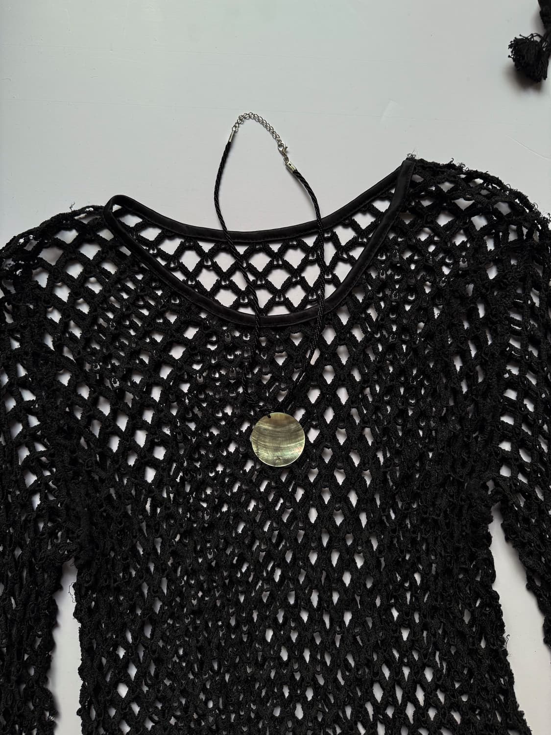 Fringed Crochet Knit 0268 상품이미지2