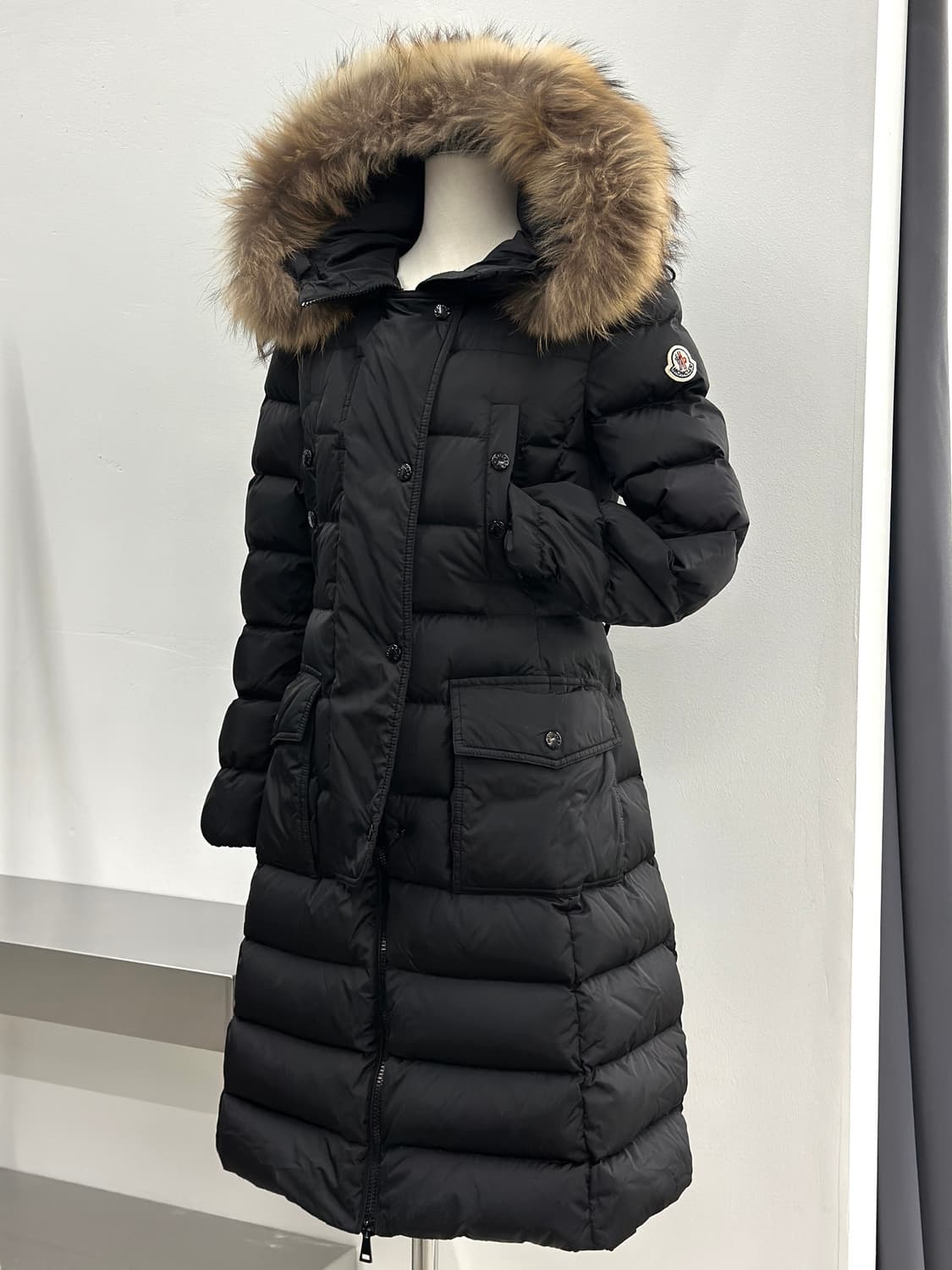 몽클레어 클로에 라쿤 퍼 롱패딩 (00) 상품이미지1